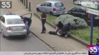 لحظه دستگیری یکی از مظنونان کلیدی حملات تروریستی پاریس