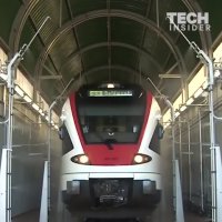 کارواش قطارها!