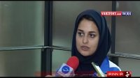 بازگشت بانوان تیرانداز و زهرا نعمتی از المپیک