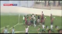 خشونت و درگیری شدید در فوتبال برزیل