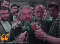 تربیت نسل جوان و آیت الله مهدوی در قاب کلام سردار جعفری