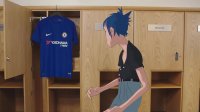 DAVID LUIZ AND 2D FROM GORILLAZ LAUNCH NEW CHELSEA NIKE KIT!