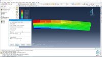 آموزش تحلیل و استخراج نتایج در ABAQUS