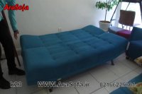 کاناپه مبل تختخواب شو (تخت شو) یک نفره با نشیمن دو نفره مدل   K23آرا سوفا