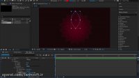 آموزش ساخت پس زمینه گل متحرک بوسیله After Effects