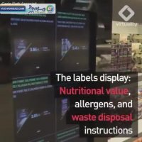 سوپرمارکت واقعیت افزوده در شهر میلان راه اندازی شد!