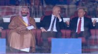 واکنش پوتین و بن سلمان بعد از به ثمر رسیدن گل اول روسیه
