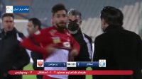 گل اول پرسپولیس به استقلال توسط عبدی