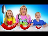 آشپزی با گبی و الکس و مامانی : اندازه بزرگ , متوسط و کوچک