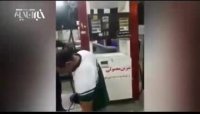 اتفاق عجیب در یک پمپ‌ بنزین