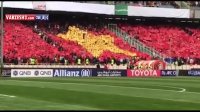 طرح موزائیکی هواداران پرسپولیس در بازی با الریان