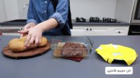 طرز تهیه اسلایدر گوشت با فر بیمکث
