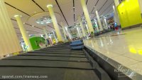 تایم لپس بسیار زیبا از فرودگاه بین المللی دبی
