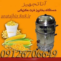 ساخت وفروش دستگاه بخارپزذرت مکزیکی/دستگاه ذرت مکزیکی دو گانه سوز2020 د