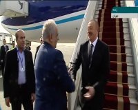 ورود رییس جمهور آذربایجان به تهران