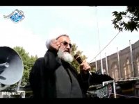 راهپیمایی نمازگزاران در محکومیت سخنان رئیس جمهور آمریکا