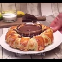 تاج موز و نوتلا