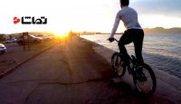 لحظاتی هیجان انگیز در دوچرخه سواری