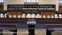 غیبت بریتانیا در دیوان بین المللی دادگستری برای اولین بار