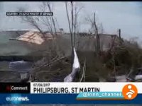 طوفان ایرما جزیره سینت مارتین را در نوردید