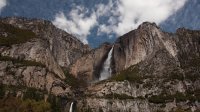 4K, Yosemite Falls Time lapse in Yosemite National Park. UHD