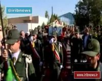 استقبال از  پیکر شهید حسن جنگجو بعد از 34 سال