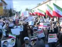 راهپیمایی مردم قم