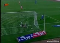 گل اول استقلال به استیل آذین توسط آرش برهانی