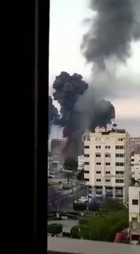 تداوم حملات هوایی سنگین رژیم صهیونیستی به غزه