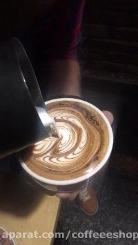 لته آرت | لاته آرت | آموزش لاته آرت هنر طراحی روی قهوه