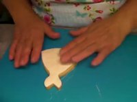 کوکی یه شکل لباس عروس