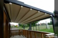 حقانی 09380039391_جدیدترین سقف تاشو کافه رستوران_زیباترین سقف برقی روفگاردن