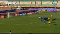 خلاصه بازی صبای قم 0-1 سپاهان