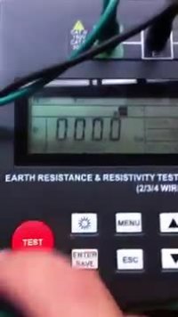 آموزش کار با دستگاه ارت سنج 4 پل دیجیتال دویی مدل DUOYI DY-4300