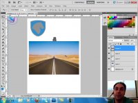 آموزش طراحی پوستر همایش ایران خودرو درفتوشاپ (شماره2)