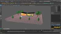 ایجاد و مدیریت لایه ها Layers در نرم افزار مایا 2018 (Autodesk Maya 2018)