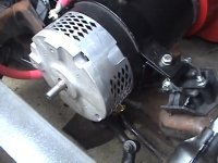 Chevy S10 Electric motor running on 12V