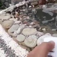 ساخت آبشار و آبنما برکه جوب باسنگهای کوهی 09124026545