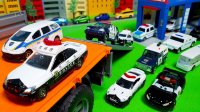 ماشین بازی کودکانه جدید : آسیب ماشین های پلیس بر اثر رعد و برق
