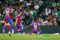 خلاصه بازی رئال بتیس  - بارسلونا  (لالیگا اسپانیا )