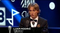 لوکا مودریچ بهترین بازیکن مرد سال در مراسم The Best