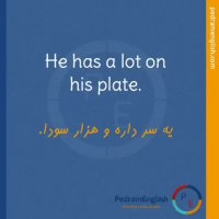 He has a lot on his plate