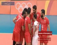 والیبال المپیک ؛ ست اول ایران- آرژانتین
