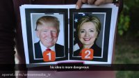 ترامپ یا هیلاری - از سری کلیپ های "یک یا دو"