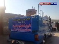 کمک و حضور جواد خیابانی در عروسی شهر سر پل ذهاب