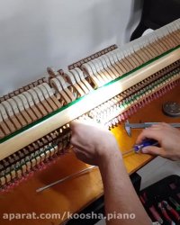 کوک رگلاژ و تعمیر انواع پیانو  توسط اقای مانی کوشا 09125633895( تکنسین و کارشناس فنی پیانو)