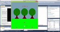 فیلم پروژه جمع آوری سیب های درختان با OpenGL