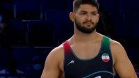 کسب مدال برنز توسط علیرضا عبداللهی (97KG)