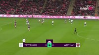 خلاصه بازی تاتنهام 1-1 وستهام (HD)