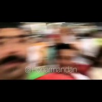 شادی هنرمندان بعد از حرکت زیبای بیرانوند